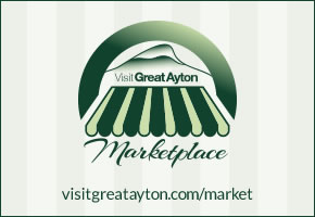 Visit Great Ayton Marketplace campaign