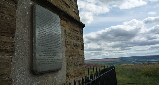 Captain Cook's Monument memorial plaque