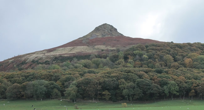 Roseberry Topping from the A173