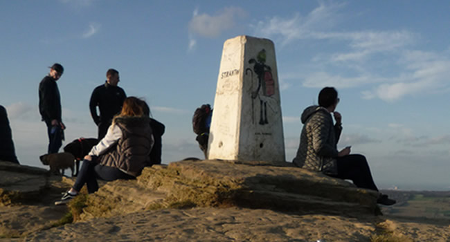 Roseberry Topping summit