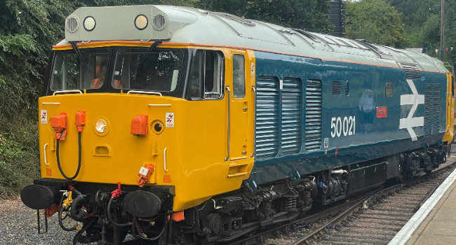 Engine 50021 by Rodney Spracklan