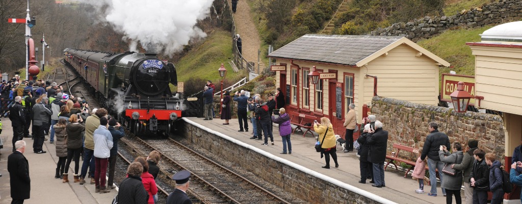 Flying Scotsman comes to North Yorkshire Moors Railway 2025