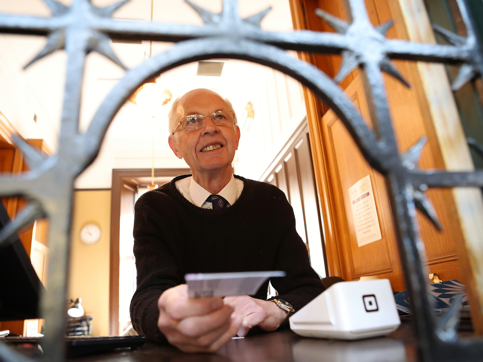 Volunteer at North Yorkshire Moors Railway ticket office