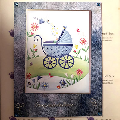 Congratulations Baby Boy Greeting Card