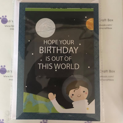 Out of this World Birthday Greeting Card