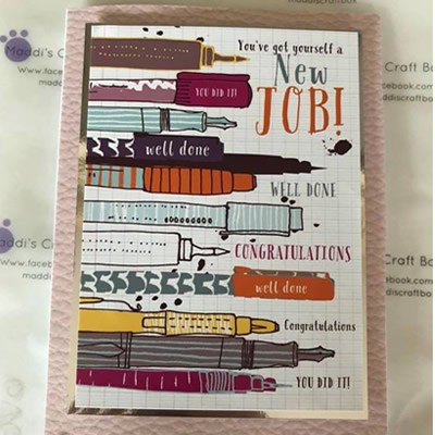 New Job Greeting Card