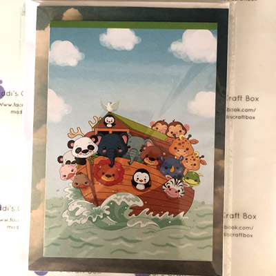 Noah's Ark Greeting Card