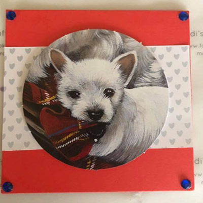 Westie Greeting Card