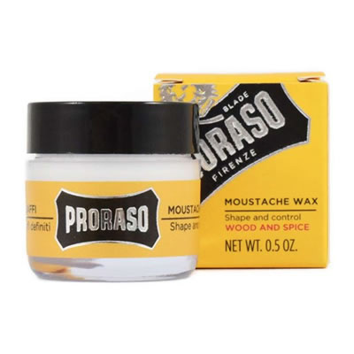 Proraso Wood & Spice Moustache Wax