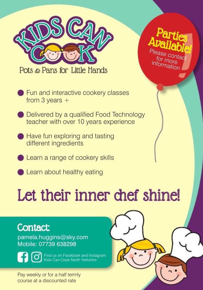 Kids Can Cook Poster
