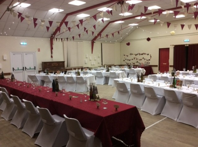 Christ Church Hall Wedding Reception