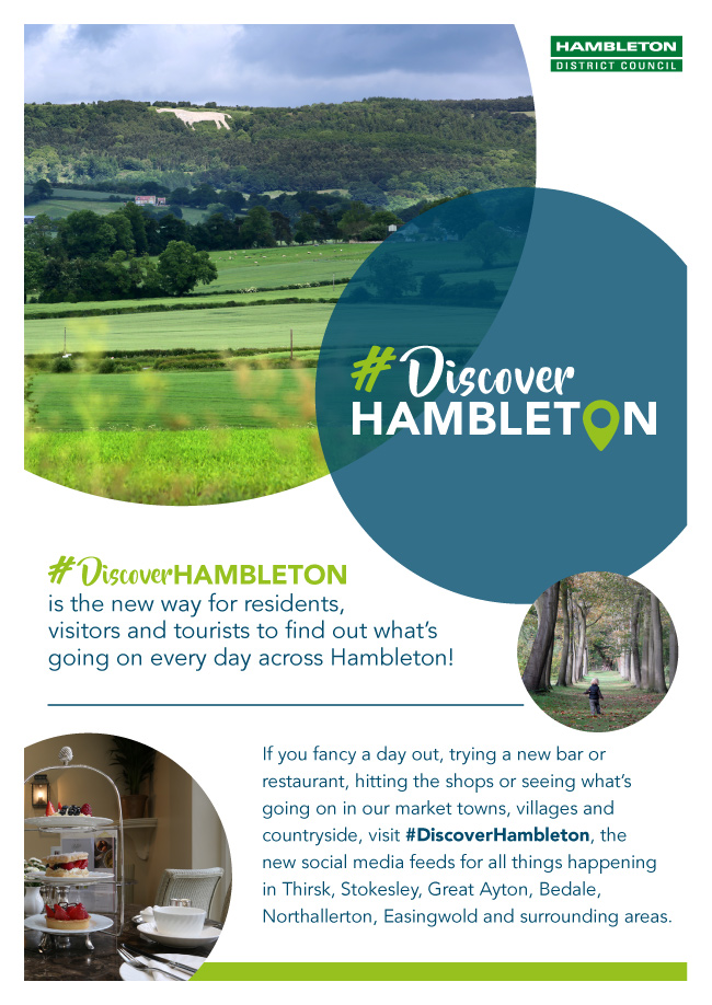 discover hambleton promo poster visitors