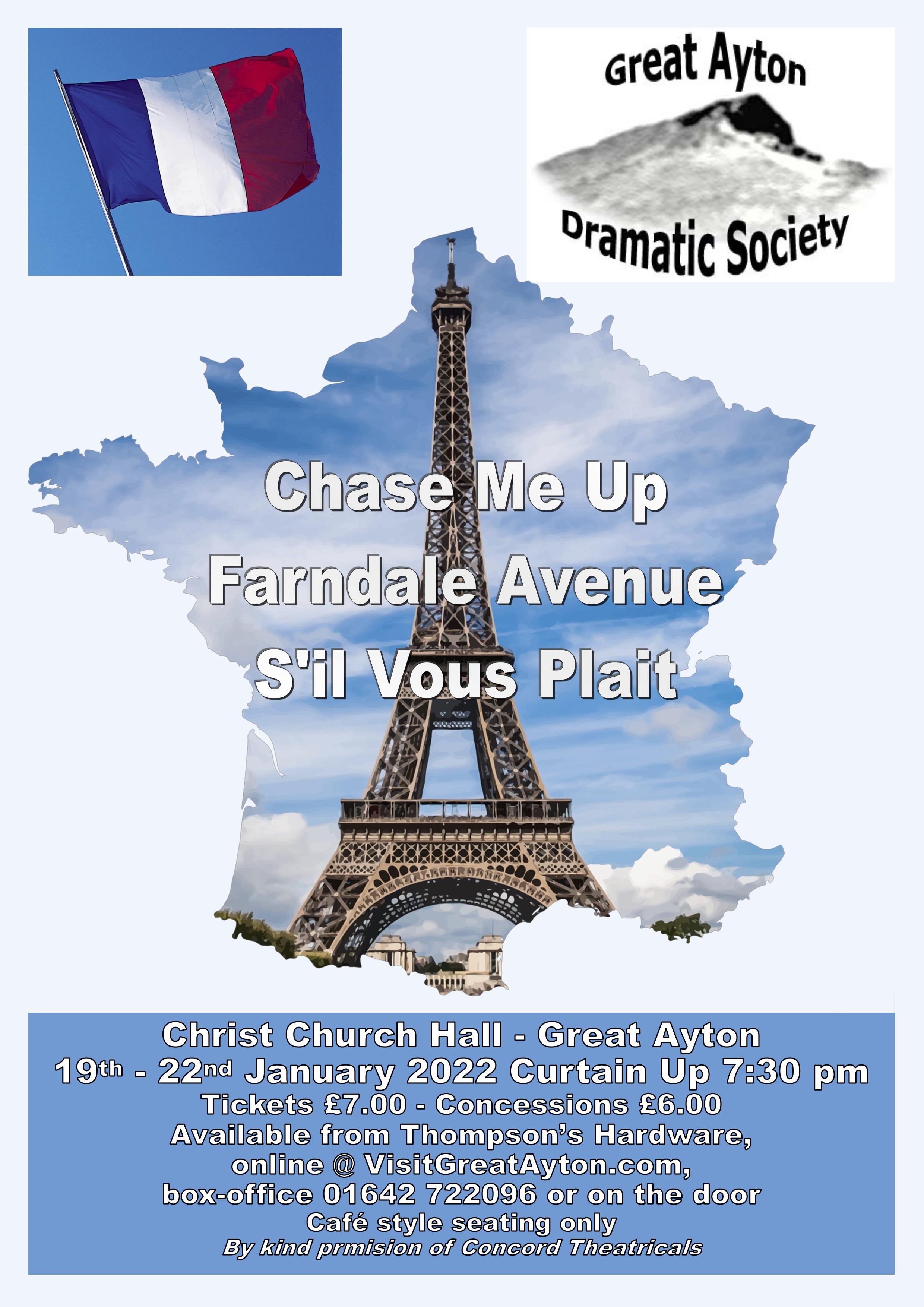 Chase Me Up Farndale Avenue promo poster