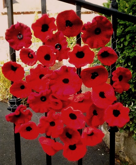 Poppy Wreath at Great Ayton Methodist Church