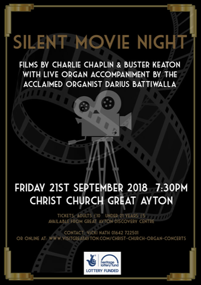 Christ Church Great Ayton Silent Movie Night