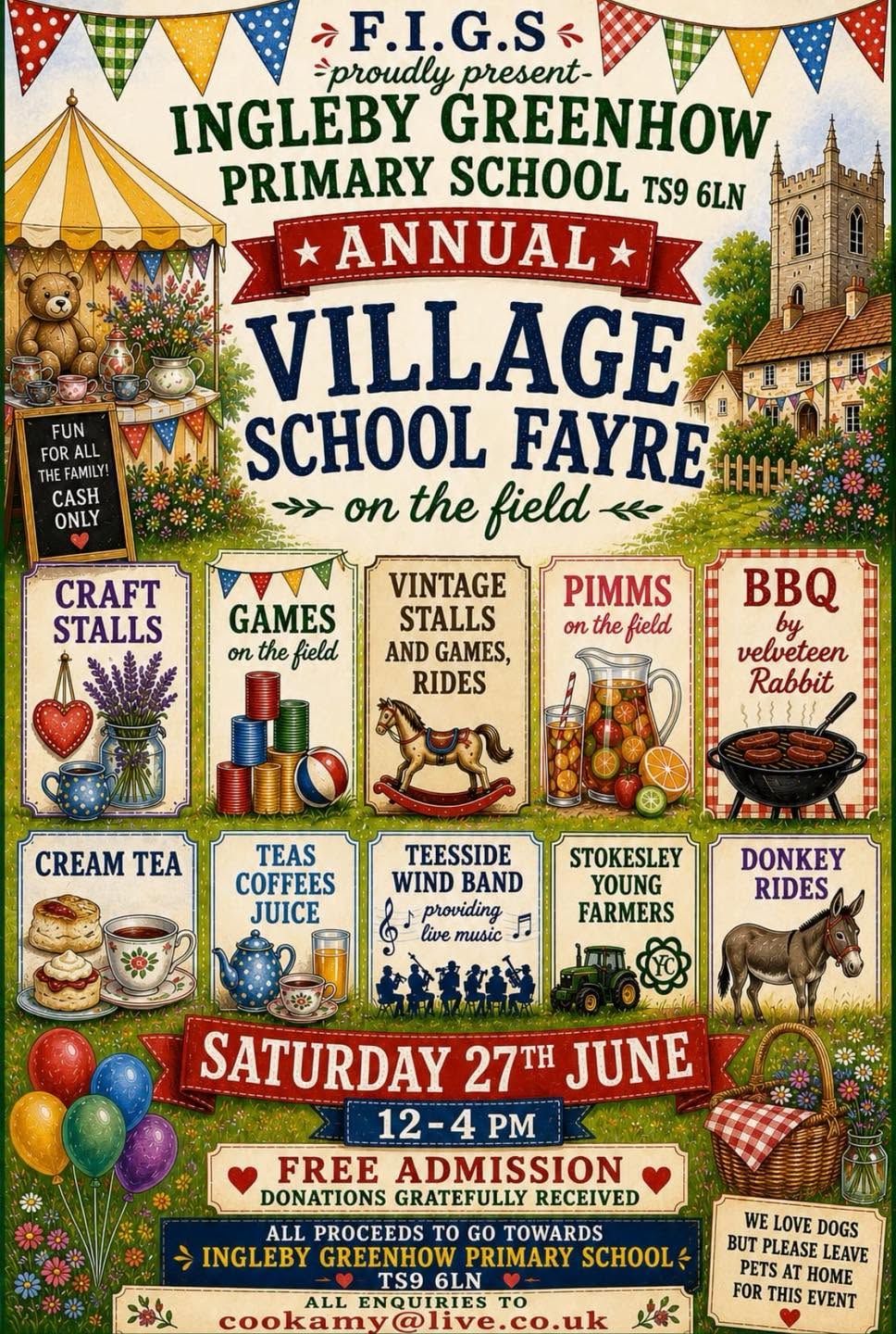 Ingleby Greenhow School fayre