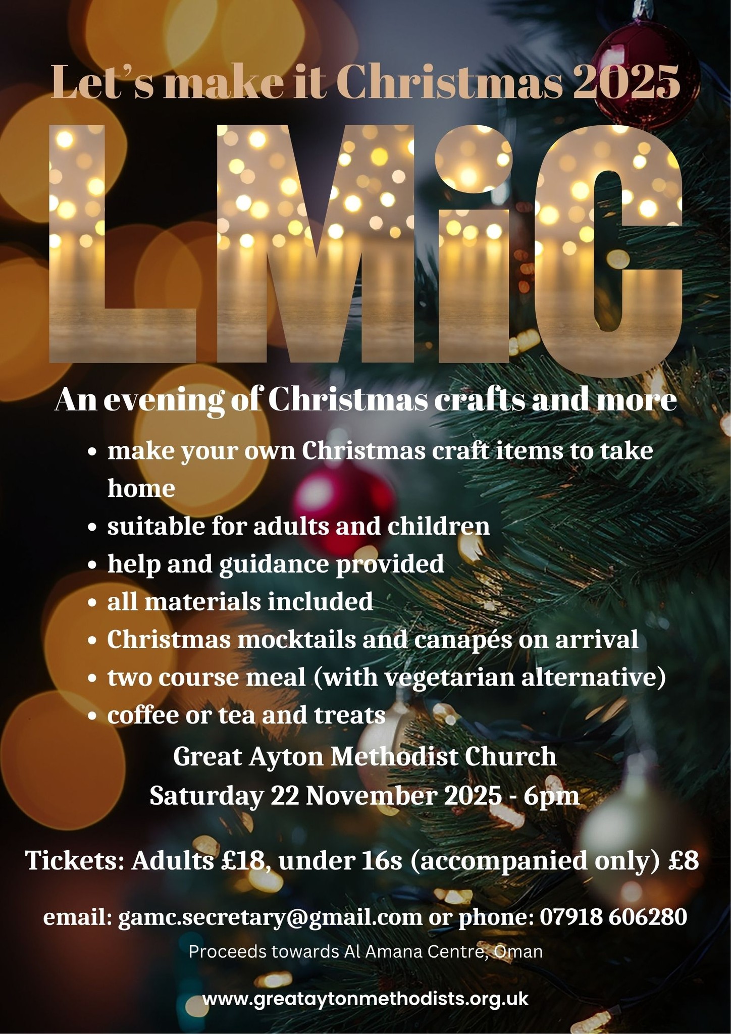 Christmas crafts evening for the whole family