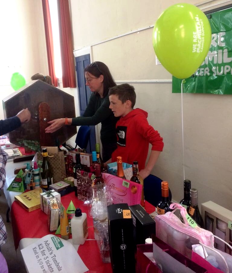 Macmillan Coffee Morning Tombola