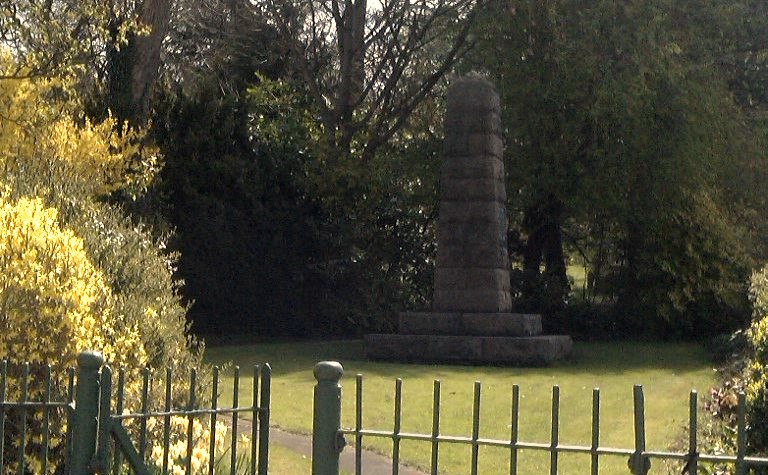 Cook Memorial Garden Obelisk