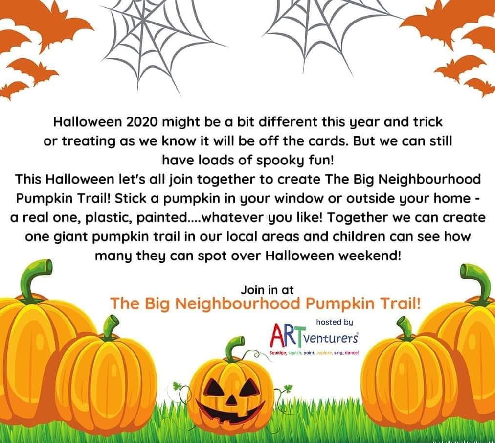 The Big Neighbourhood Pumpkin Trail poster